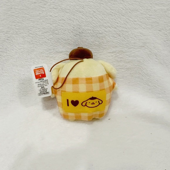 Pompompurin - Winter Sweater Mascot - Plushy Keychain - Picture 2 of 2